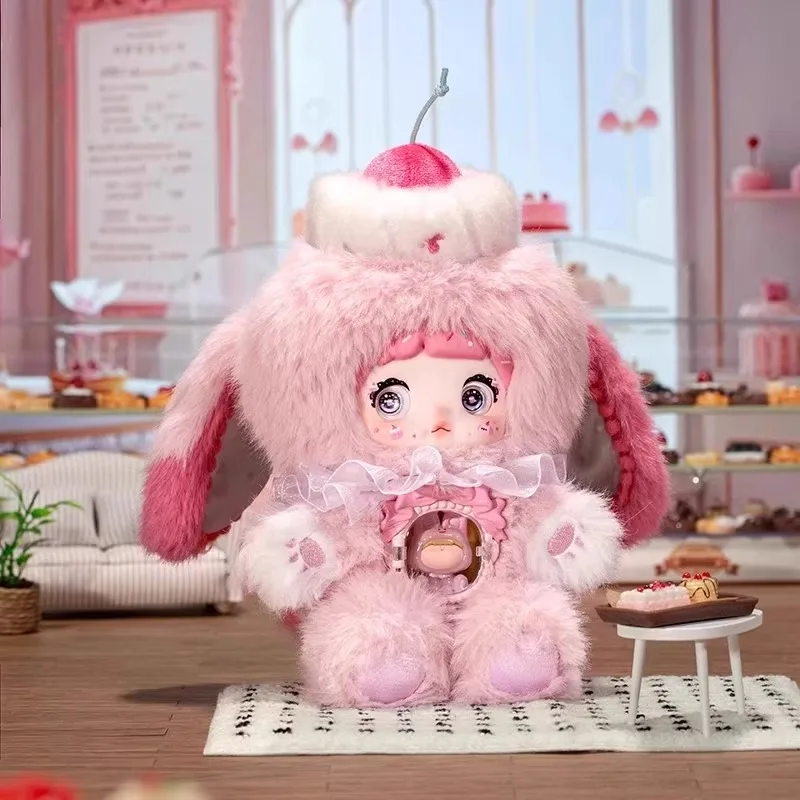 Muñeca Nommi V7 A Bite of Sweetheart, Bonito Juguete de Peluche, Caja misteriosa de vinilo. Figura Autentica